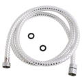 Miniatyrbild 1 av 2: Duschslang PVC vit/silver 1,50