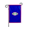 Miniatyrbild 1 av 3: Flagga Trädgård Guam – 32 x 47.5 cm – Motståndskraftig Polyester – Vertikalt Format – Utomhus – Pixelforma