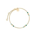 Miniatyrbild 1 av 2: Armband - Rosefield Emerald Dotted - Guldpläterad - Dam - Vuxen