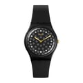 Miniatyrbild 1 av 3: Klocka - SWATCH - SPARKLE NIGHT - 34mm - Silikon - Vattentålighet 3 ATM