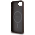Miniatyrbild 6 av 6: Coque Guess 4G Ring Classic Logo MagSafe för iPhone 16e - Brun