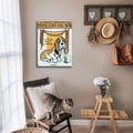 Miniatyrbild 4 av 4: Legendarte - Vintage Music Cover Fido Is A Hot Dog Now - Målning, Canvastryck cm. 50x70