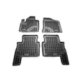 Miniatyrbild 1 av 2: Alfombra - Hyundai Santa Fe II - 4 delar - Inredning - Svart