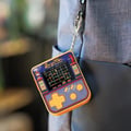 Miniatyrbild 5 av 6: Super Micro Data East Hamburger Tid Nyckelring Gamer