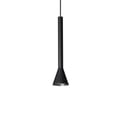 Miniatyrbild 1 av 2: LED-taklampa - Ideal Lux DIESIS - Slim Dome - Svart - 3000K - 5,6W