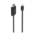 Miniatyrbild 1 av 2: KABEL KONVERTER AISENS MINI DP-M TILL HDMI-M 4K@60HZ SVART 1.5M