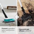 Miniatyrbillede 4 af 4: Trådløs Støvsuger - Bosch - Unlimited 7 ProHygiène - Aqua 2-i-1 Børste - Fleksibel - HEPA