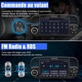 Miniatyrbild 5 av 5: AWESAFE Bilradio Android 13 för Fiat 500 (2007-2015) 2Go+64Go med 7 '' Pekskärm Carplay Android Auto GPS WiFi DSP FM