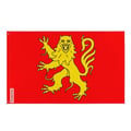 Miniatyrbild 1 av 3: Aveyron Flagga – 120 x 180 cm – Slitstark Polyester – 2 Metallöljett – Inomhus / Utomhus – Pixelforma