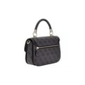 Miniatyrbild 3 av 4: GUESS Axelväska i kolgrått för kvinnor - Orlina Logga Top Handle Flap Bag Kol Logga 290469