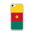 Miniatyrbild 1 av 2: Mobilskal – Kameruns Flagga – Kompatibel med iPhone 8 Plus – Mjuk Fodral – Slitstark och Stötsäker - Silikon - Pixelforma