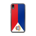 Miniatyrbild 1 av 2: Mobilskal - PIXELFORMA - Saint-Martin flagga - iPhone XR - Transparent plast - TPU