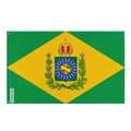 Miniatyrbild 1 av 3: Kejsardömets flagga av Brasilien under första regeln – 60 x 90 cm – Polyester – Järnögon – Hållbar