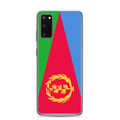 Miniatyrbild 1 av 2: Mobiltelefonfodral – Flaggor av Eritrea – Kompatibel med Samsung Galaxy S20 Plus – Mjukt fodral – Slitstarkt och stötbeständigt – Pixelforma