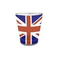 Miniatyrbild 2 av 2: 4 UK Shot Glasögon - UK England Flag Shooter