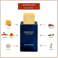 Miniatyrbild 2 av 6: Eau de parfum för Man och Kvinna - Shaghaf Oud Azraq - 75ml - Swiss Arabian