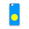 Miniatyrbild 1 av 2: Mobilchassi – Palauernas flagga – Kompatibel med iPhone 6S – Mjukt fodral – Slitstarkt och stöttåligt – Silikon – Pixelforma