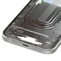 Miniatyrbild 3 av 4: Ersättningscentralchassi för iPhone 17 med vit värmerör