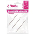 Miniatyrbild 1 av 2: Graine Créative - Broderinålar 3 stycken 0,95x41mm