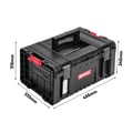 Miniatyrbild 2 av 4: Verktygslåda - QBRICK - Box 130 PRO - 370 x 264 x 117 mm - Kemikaliebeständig - 9L