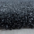 Miniatyrbild 5 av 5: Vardagsrumsmatta - Höghårig - FLUFFY 3500 - 160 cm Rund - 100% Polyester - Antracit