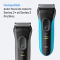 Pikkukuva 5 / 6: BRAUN Series 3+ - 2 ritilää - MicroComb - 100 % valmistettu Saksassa
