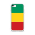 Miniatyrbild 1 av 2: Mobilskal - PIXELFORMA - iPhone 7 - Guinea flagga - Transparent plast - TPU