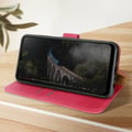 Miniatyrbild 2 av 5: Fodral till Nokia G42 Plånboksställ Funktion Elegant skal Fuchsia