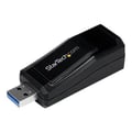 Miniatyrbild 1 av 2: Nätverksadapter - STARTECH - USB 3.0 till RJ45 - Gigabit Ethernet - 10/100/1000Mbps - Svart