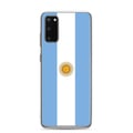 Miniatyrbild 1 av 2: Telefonfodral – Argentinas Flagga – Kompatibel med Samsung Galaxy S20 Plus – Mjuk Fodral – Hållbar och Stötresistent – Pixelforma