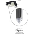 Miniatyrbillede 2 af 2: Erstatningsnål - AUDIO-TECHNICA - AT85EP - Elliptisk nål - P-mount - Sort farve