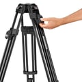 Miniatyrbild 2 av 3: MANFROTTO Stativ 645 Snabb Dubbelrör Aluminium