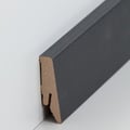 Miniatyrbild 1 av 2: PROVISTON MDF-sockel 18 x 58 x 2500 mm svart för att limma, klämma, skruva &amp; spikbelagd MDF-kärna 25 meter | 10 stycken