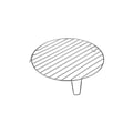 Miniatyrbild 1 av 2: Metallgrill för små köksapparater Whirlpool - 481246678434