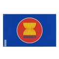 Miniatyrbild 1 av 3: Sydostasiatiska nationers förenings flagga – 120 x 180 cm – Polyester – Metallöljett – Motståndskraftig