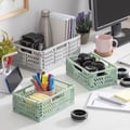 Miniatyrbild 1 av 2: Set med 3 InnovaGoods Boxtor hopfällbara och stapelbara förvaringslådor