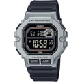 Miniatyrbild 1 av 4: CASIO Sport Svart och Silver Resin Steel Watch - Vattentät 10 Atm - Automatisk - Digital - Herr