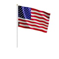 Miniatyrbild 1 av 3: Mini-flagge Set – Förenta staterna – 14 x 21 cm – Att Hålla i Hand – Polyester – 100 stycken – Pixelforma