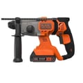 Miniatyrbild 2 av 3: Black + Decker BCD900E2K-QW borrhammare - 18V - 2,5 Ah - SDS-Plus - Svart