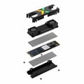 Miniatyrbild 6 av 6: PNY - CS3150 XLR8 Gaming EPIC-X RGB - Intern SSD-hårddisk - 1TB - M.2 NVMe - RGB Kylfläns (M280CS3150XHS-1TB-RB)
