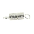 Miniatyrbild 2 av 2: MégaCréa DIY - Skruvlås 15 x 4 mm Silver 10 stycken