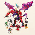 Miniatyrbild 3 av 5: LEGO NINJAGO 71832 Croc-de-tonnerre: kaosdraken - Byggset från 8 år