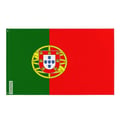 Miniatyrbild 1 av 3: Portugal flagga – 160 x 240 cm – Hållbar polyester – 2 metalöljetter – Inomhus / Utomhus – Pixelforma