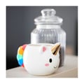 Miniatyrbild 4 av 4: Rainbow unicorn cup guldhorn ovanlig originalmugg