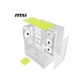 Miniatyrbild 3 av 6: PC-chassi - MSI - MAG Pano 110R PZ - Mid-tower - Vit