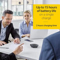 Miniatyrbild 3 av 6: Jabra Speak 510 MS konferenshögtalare - Svart - USB/Bluetooth - 15h batteritid