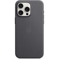 Miniatyrbillede 4 af 4: Mobiltelefonetui og -cover til Apple, fint vævet med MagSafe til iPhone 15 Pro Max - Sort