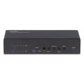 Miniatyrbild 2 av 4: HDMI-switch - LINDY - 4K 60Hz - 4 ingångar - 2 utgångar - Optisk och analog ljud