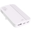Miniatyrbild 1 av 5: Nätadapter - FORCE POWER - Force Power Lite - 65W - USB-A + 2 USB-C - Fällbar GaN Vit