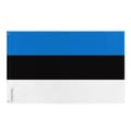 Miniatyrbild 1 av 3: Estisk flagga – 60 x 90 cm – Hållbar polyester – 2 metallöglor – Inom- / Utomhusbruk – Pixelforma